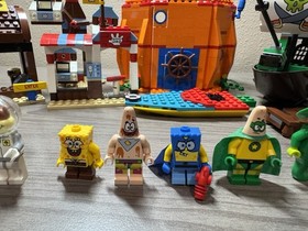 LEGO SpongeBob SquarePants USED LOT 3833 3834 3815 3816 3817 Bikini Bottom