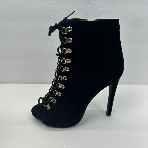 Sandales Gladiateurs Charlotte Russe - Taille 7, Marron, Franges, Talon Plat