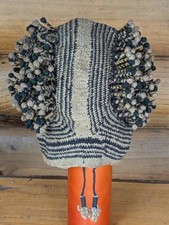 AFRICAN AUTHENTIC PRESTIGE HAT #2 Grassland Bamileke Wool Hat ~~Field Collected