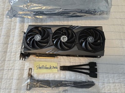 MSI GeForce RTX 4080 GAMING X TRIO 16GB GDDR6X Graphics Card for