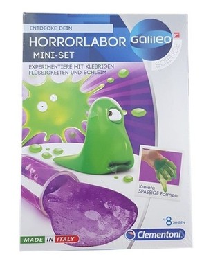 Galileo Science Horrorlabor Mini Set Clementoni Experiment Wissenschaft