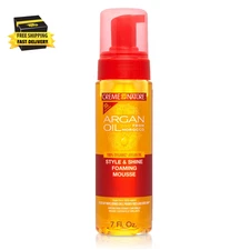 Style & Shine Foaming Mousse, Defines Curls & Controls Frizz, Moisturizes Hair w