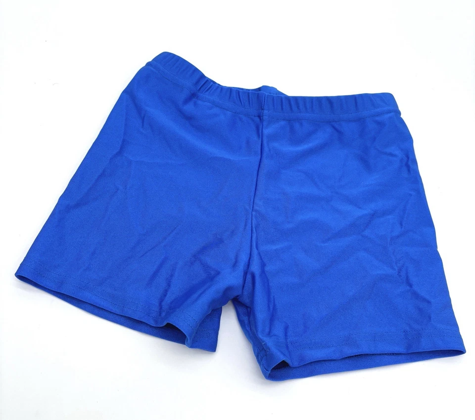 DANCE GEAR GIRLS CROP TOP & HOT PANTS SET GYMNASTICS, DANCE COSTUME Size 2 - Image 3 of 3