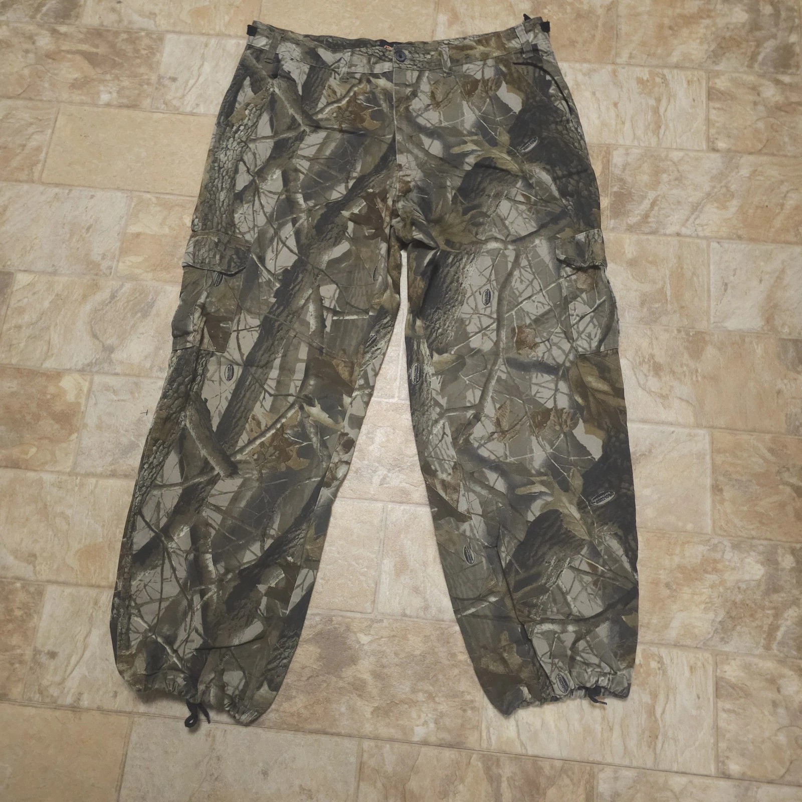 Outfitters Ridge Men's Xl Realtree Hardwoods Camo Hunting Cargo Utility Pants