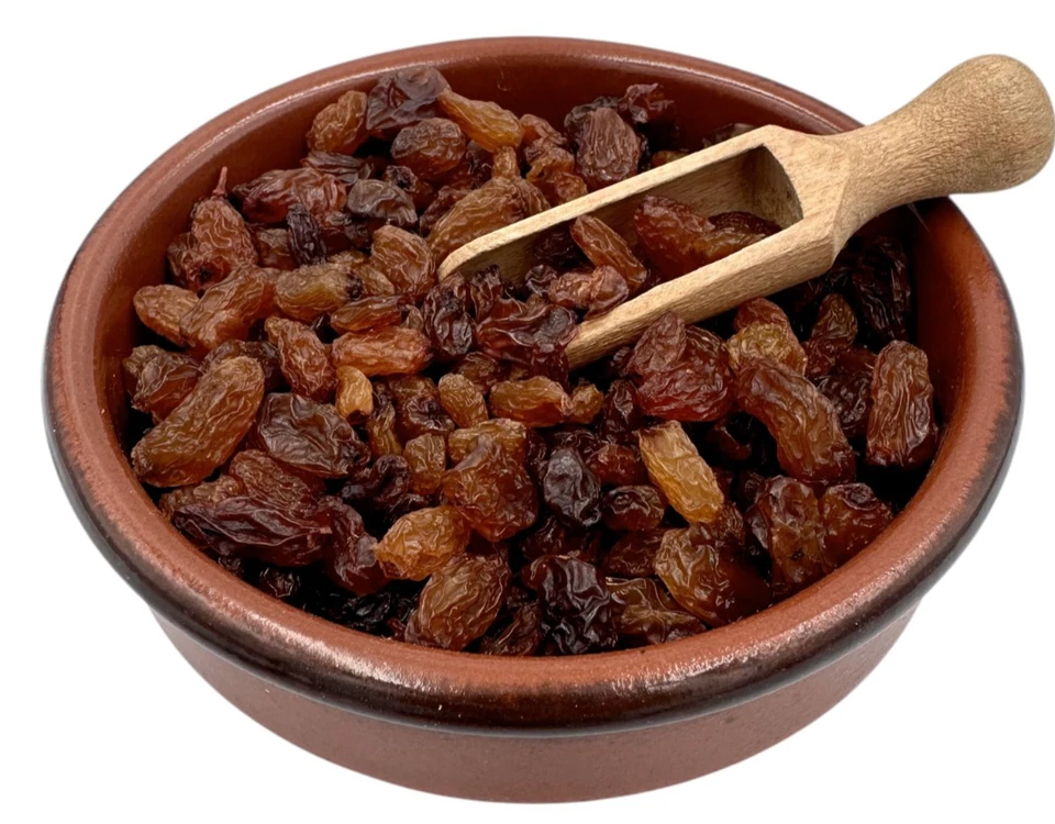 Pasas de sultana dorada secas griegas 1,9 kg (4,2 lb) sin azúcar añadido Foto 2 de 2