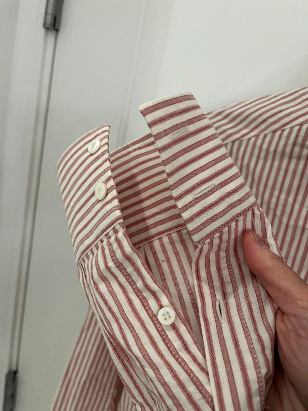 Brunello Cucinelli Basic Fit Button Shirt Mens M … - image 4