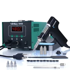 YIHUA 948 Electric Desoldering Vacuum Pump THT Rework Station Complete Kit - US