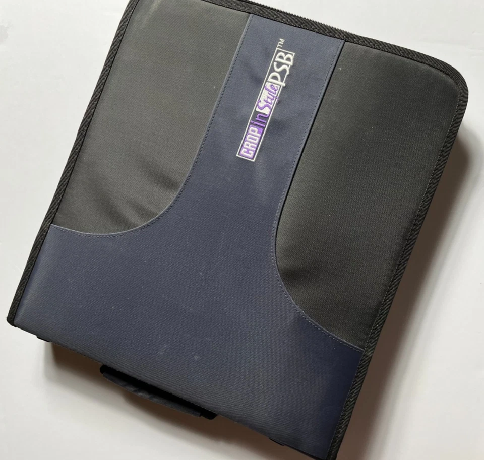 Crop In Style PSB 14"x15" Zippered Binder Sticker Organizer + Tons of Pages - Image 4 of 4