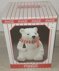 VTG 1994 Coca Cola Polar Bear Always Cool Cookie Jar In Box Item # 91051