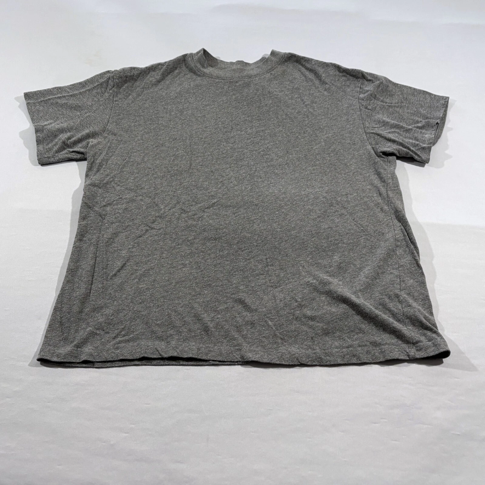 T shirt girocollo uomo Essentials Fear Of God grigia manica corta oversize taglia M