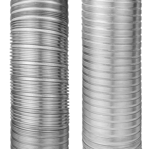 1,5 m manguera flexible tubo de aluminio tubo flexible manguera tubo ALUMINIO-Flex aluminio - Imagen 4 de 14