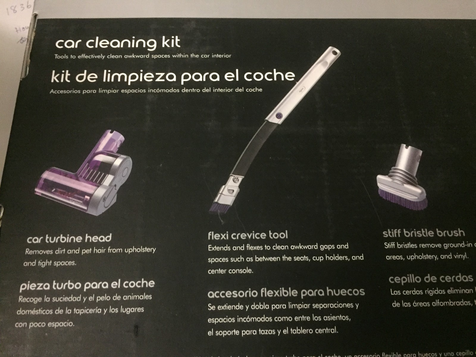 Genuine Dyson Car Cleaning Kit Attachment Set 08909-01 10697.01 - Picture 9 of 11