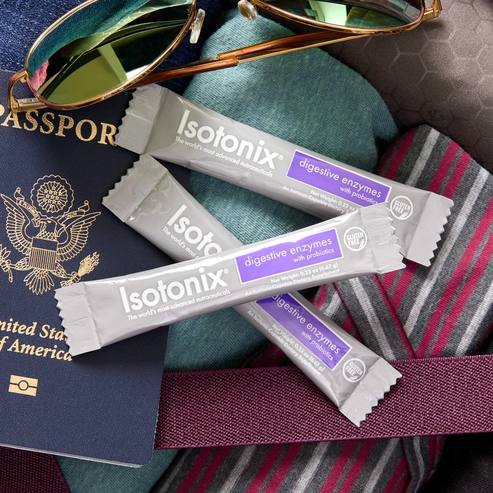 Enzimas digestivas Isotonix con probióticos - 20 paquetes de viaje Foto 3 de 4