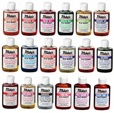 Atlas Mike's Glo Scent Oils Fish Attractants Herring Salmon Tuna Anchovy Fishing