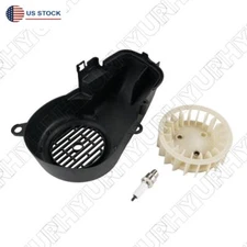 1 x Air Cooling Fan Shroud Assembly For Polaris E-Ton Dinli 90 ATV 2-Stroke USA