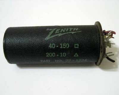 Zenith   8G005TZ1Y TZ1 Transoceanic Radio Part - Original OEM 22-1234 Capacitor