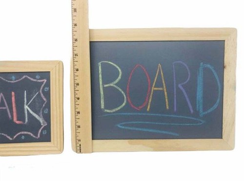 1- Pizarras de varios tamaños letrero pequeño números de mesa pequeña decoración de pizarra de tiza - Imagen 4 de 9