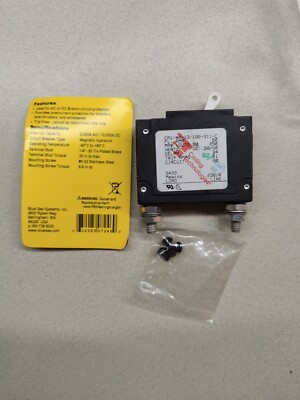 Blue Sea Systems 60A C-Series Single Pole Toggle 7246 - Marine & Electrical