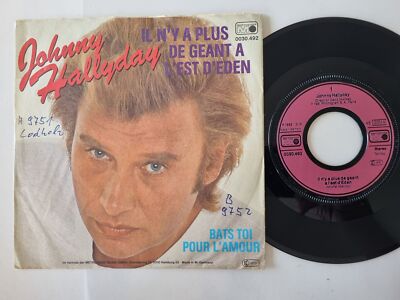 Johnny Hallyday - Il n'y a plus de geant a l'est d'Eden 7'' Vinyl Germany