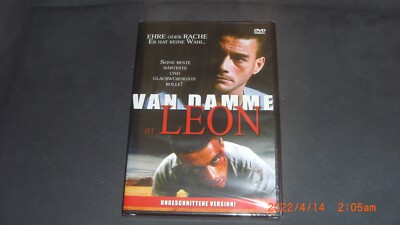 DVD  LEON mit VAN DAMME  NEU ab 18 Jahre Ungeschnittene Fassung  s. Bilder