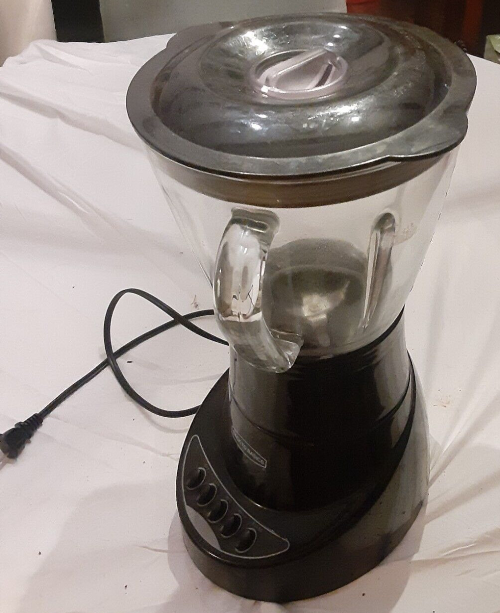 Back to Basics Blender, Solution 4000, black, works, 6 cup 4