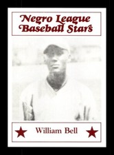 1986 Fritsch Negro League Stars #99 William Bell Monarchs NEAR MINT *j9