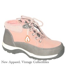 SPORTO Girls Youth Size 2 Rain/Snow Booties, Zip-Up Ankle Boots, Versatile Shoes