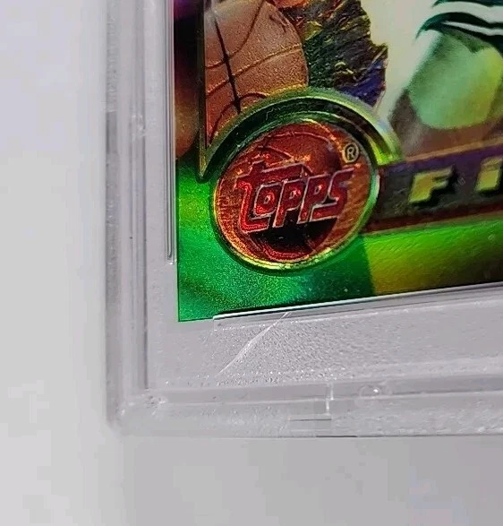 1993-94 Topps Finest Refractor #88 Dee Brown PSA 9 *Solo 3 calificados más altos* Foto 4 de 4