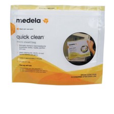 MIL Quick Clean Micro Steam Bags, 5/box