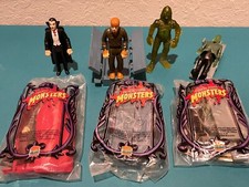 Universal Studios Monsters 1997 Burger King Kids Meal Toys - HIGHLY COLLECTIBLE