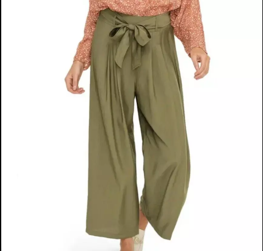 Wide-leg Pull-on Pants