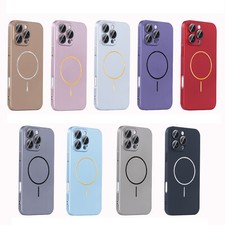 Shockproof Mag Safe Case For iPhone 16 15 14 Pro Max 13 12 Camera Lens Cover