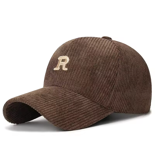 New Mens Womens Strapback Adjustables Corduroy Striated Casual Hat Baseball Cap - Picture 4 of 12