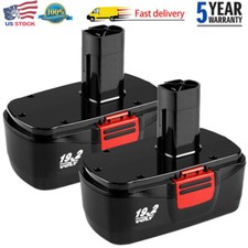 2Pack For Craftsman 19.2V Diehard Battery 4.8Ah Ni-MH C3 130279005 11375 1323517