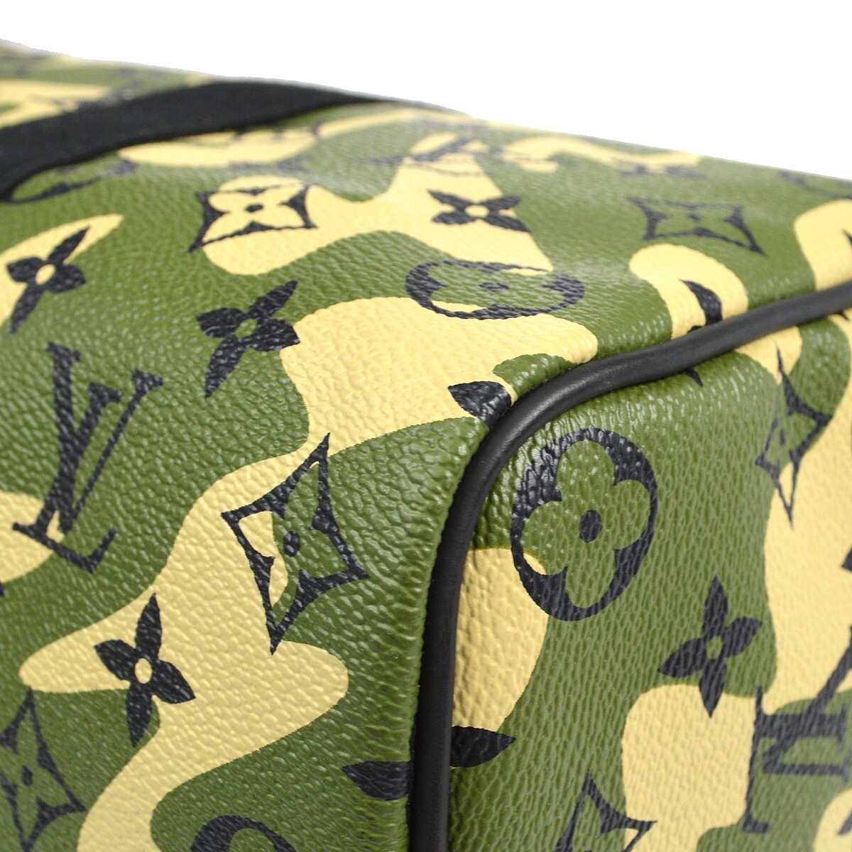 Louis Vuitton Green Monogramouflage Speedy 35 Handbag M95773 AA2078 77030 image 4