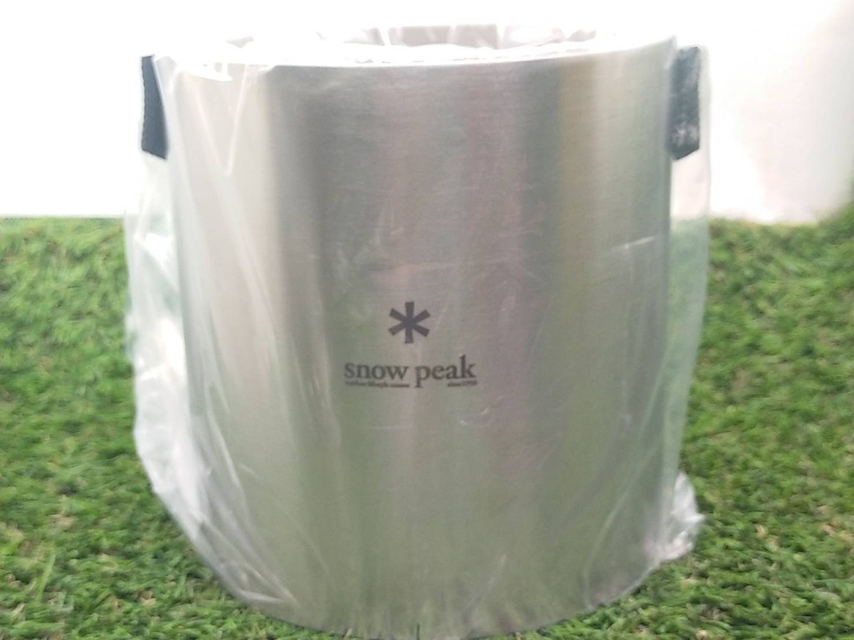 Snow Peak ice pail PG-111 outdoor tableware Point Gift New From