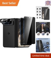 2-Pack Tempered Glass Privacy Screen Protector for Google Pixel, Anti-Spy, Sc...