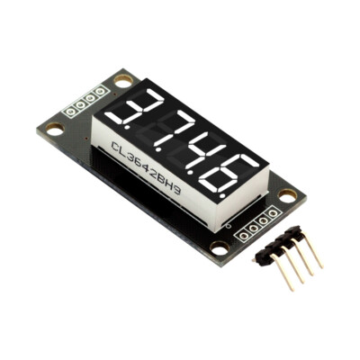 0.36'' TM1637 7-Segment 4-Bit Digital Tube LED White Display Module For Arduino