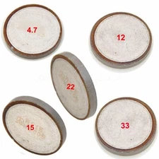 2x QP2-4.7/12/15/22/33 Ω Refrigerator PTC Start Relay Disk For Midea Haier Homa