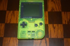 Nintendo Game Boy Pocket Extreme Green Translucent Console - Tested