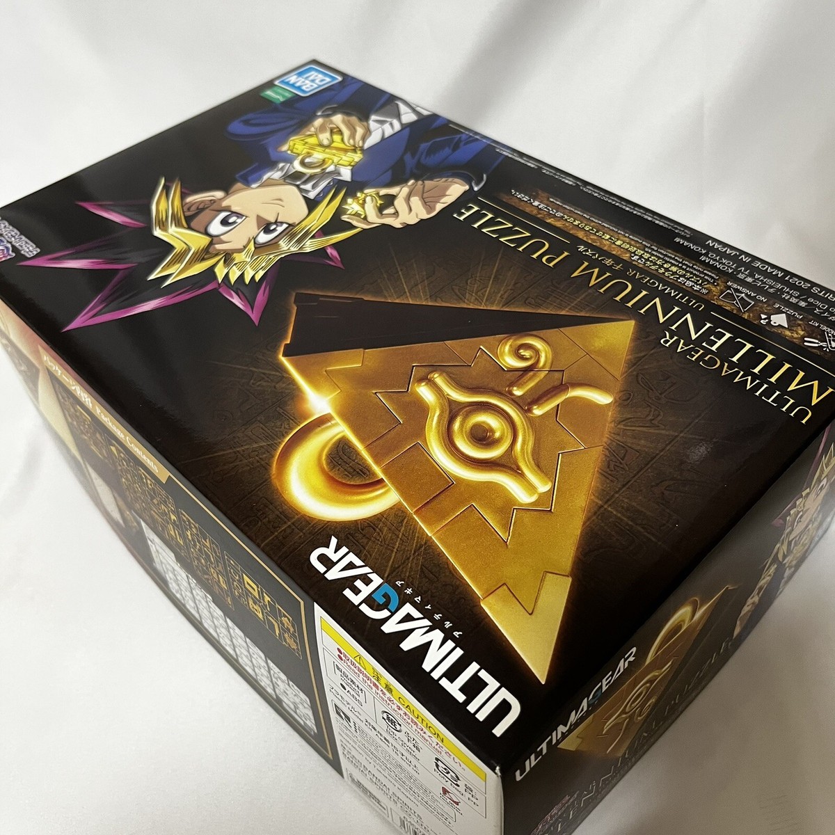 Yu-Gi-Oh Gold Ultimagear Millennium Puzzle Storage Box Model Kit