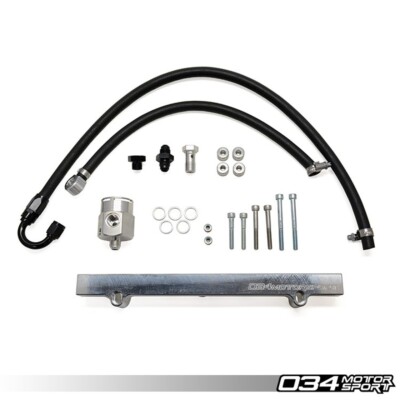 034 Motorsport High Flow Fuel Rail Kit for Audi A3 S3 1.8T 8L Mk1