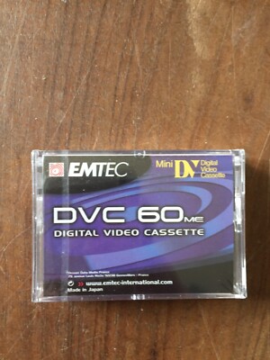 CASSETTE DVC 60 digital video cassette mini dv NEUVE SOUS FILM D' ORIGINE 2