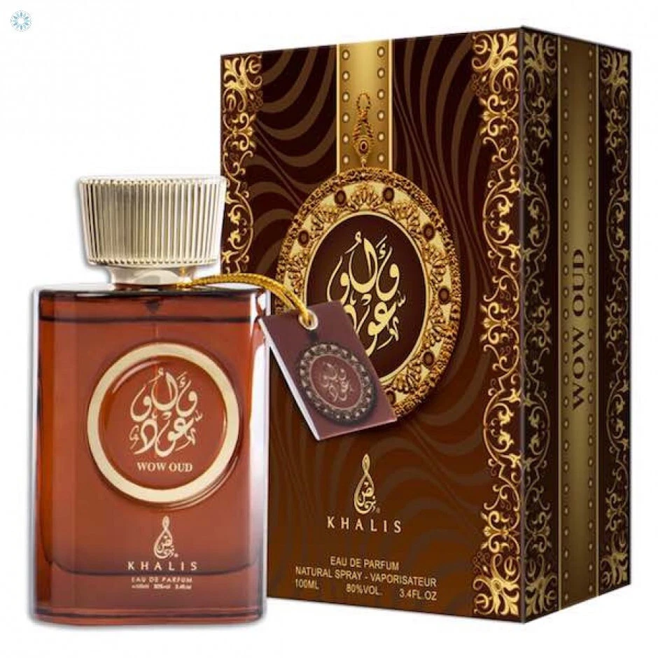 Wow Oud EDP Perfume 100 ML By Khalis Amazing Oud Woody Smokey