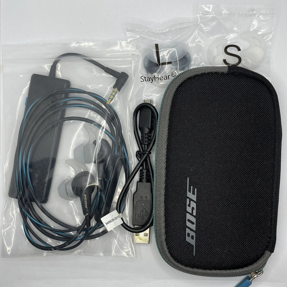 Bose QuietComfort 20 Noise Cancelling Headpone Bose QC20 Earbuds For  iOS/Android