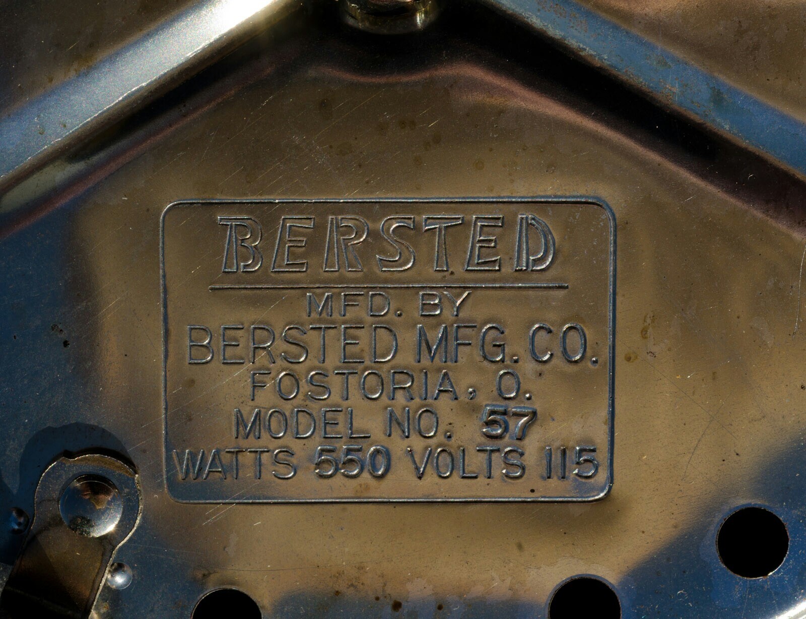 Vintage Bersted Model No. 57 Electric Hot Plate eBay