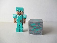 Minecraft Diamond Steve Papercraft Single Piece Jazwares - ToyWiz