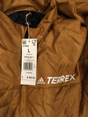 Adidas Terrex Primaloft Resort 3-in-1 Snowboard Ski Jacket Blue