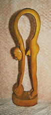 Statue en bois de Bali des années 60