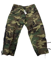USGI Woodland BDU Camouflage Cold Weather GORETEX Pants Trousers Medium Regular